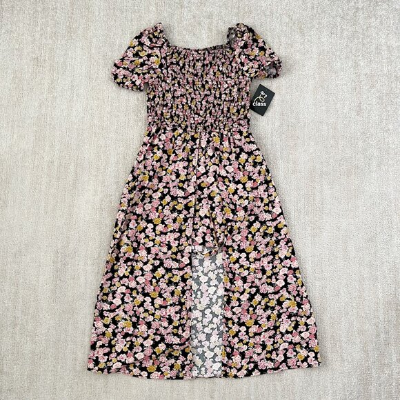 NWT Art Class Girls Floral Smocked Romper With Long Skirt M 7-8 - Picture 1 of 9